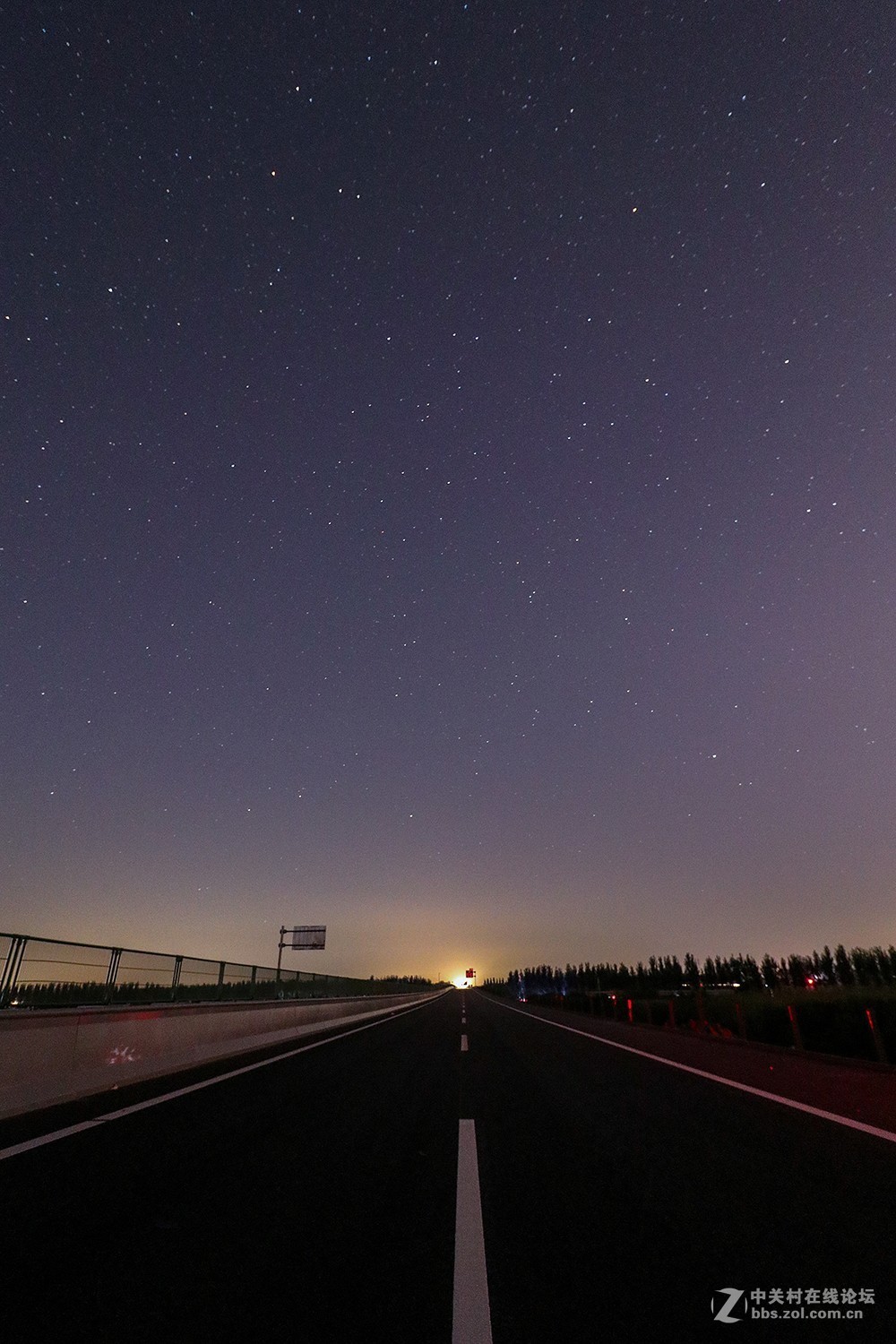 高速公路星空