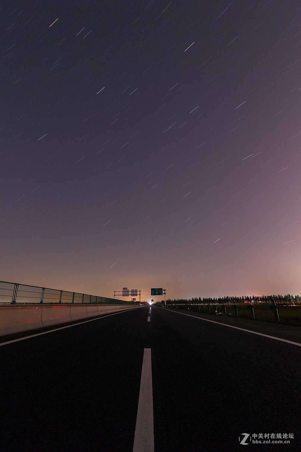 高速公路星空