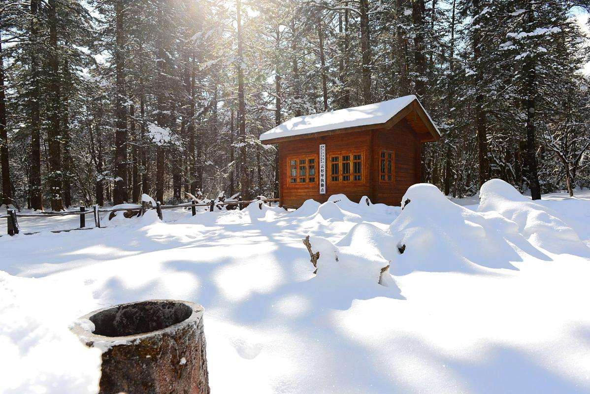 #佳能月赛-行走的印记# 郊区的雪景