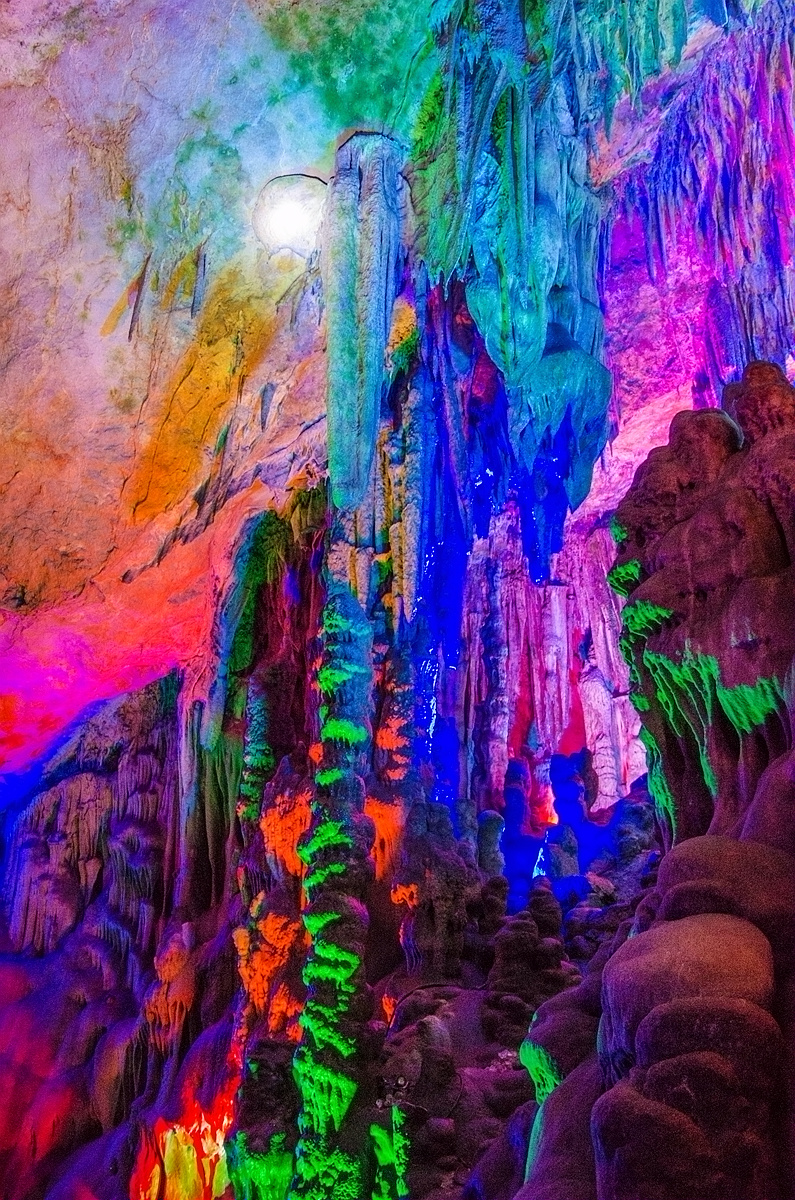 一组去年拍的旅游纪实--【瑶琳仙境】