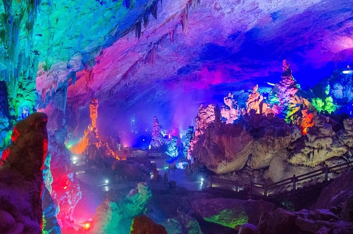 一组去年拍的旅游纪实--【瑶琳仙境】