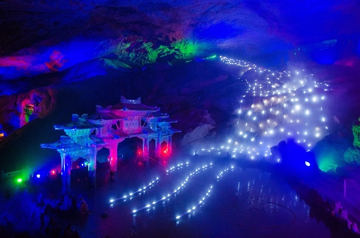 一组去年拍的旅游纪实--【瑶琳仙境】