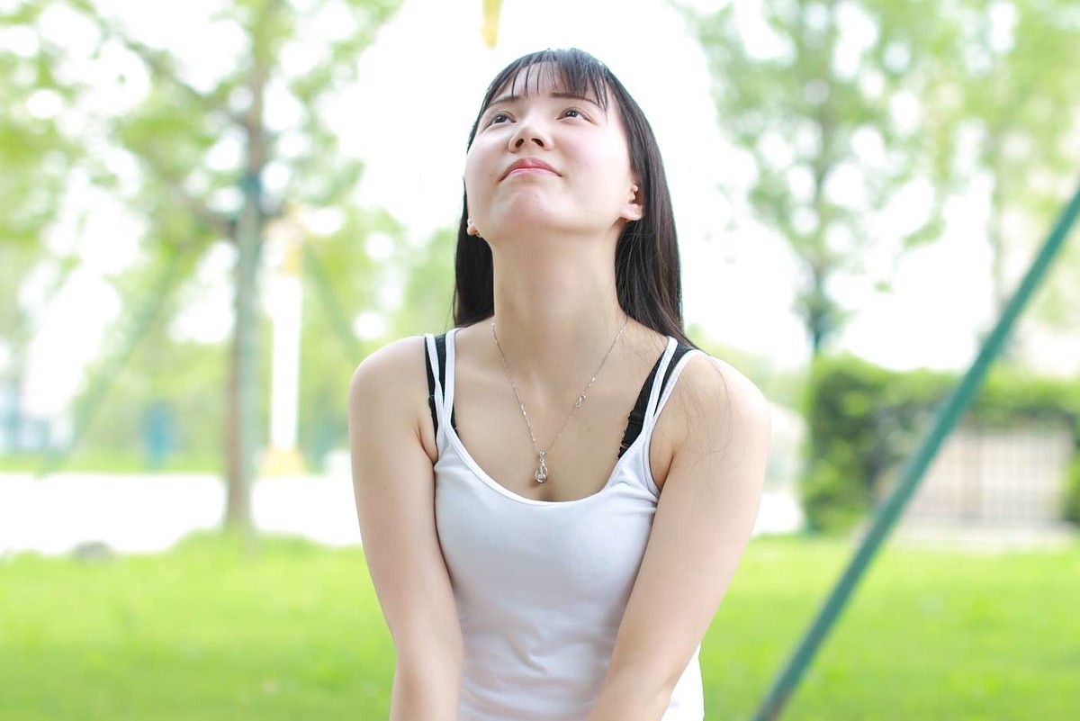 清新森系，妹子外拍