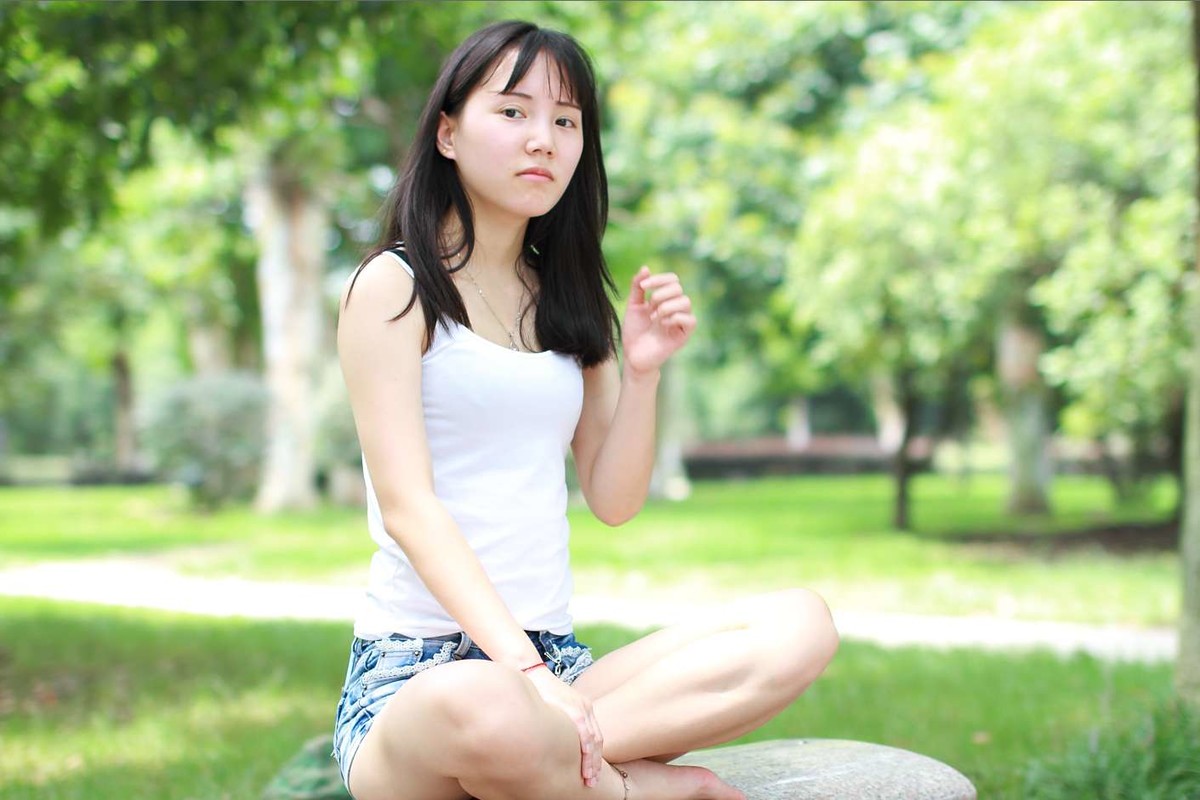 清新森系，妹子外拍