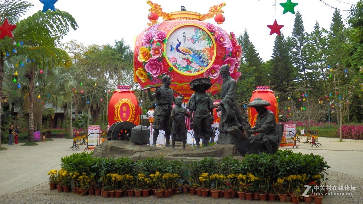 惠州西湖2019迎春花灯