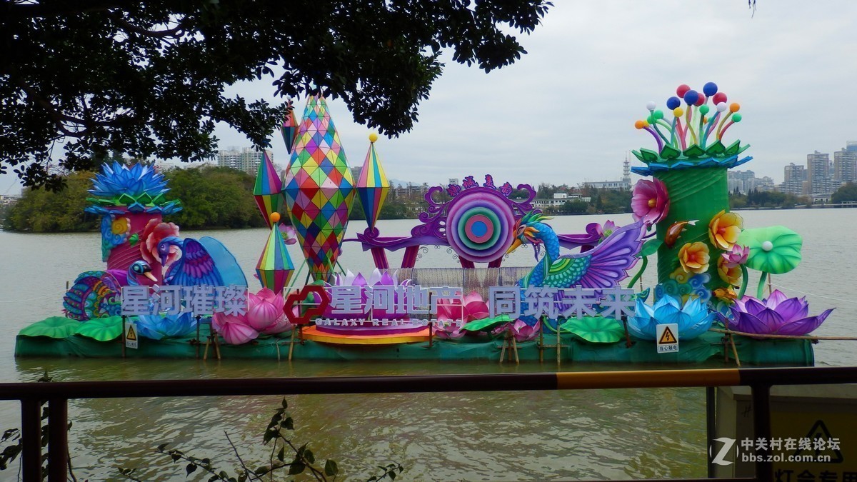 惠州西湖2019迎春花灯