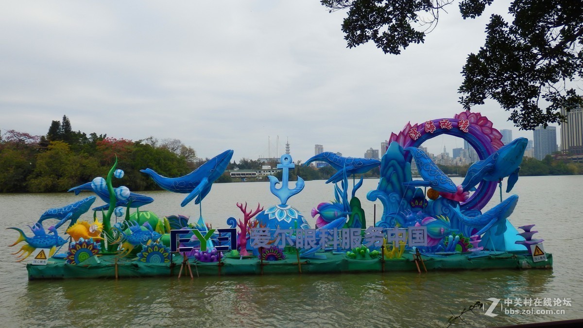 惠州西湖2019迎春花灯