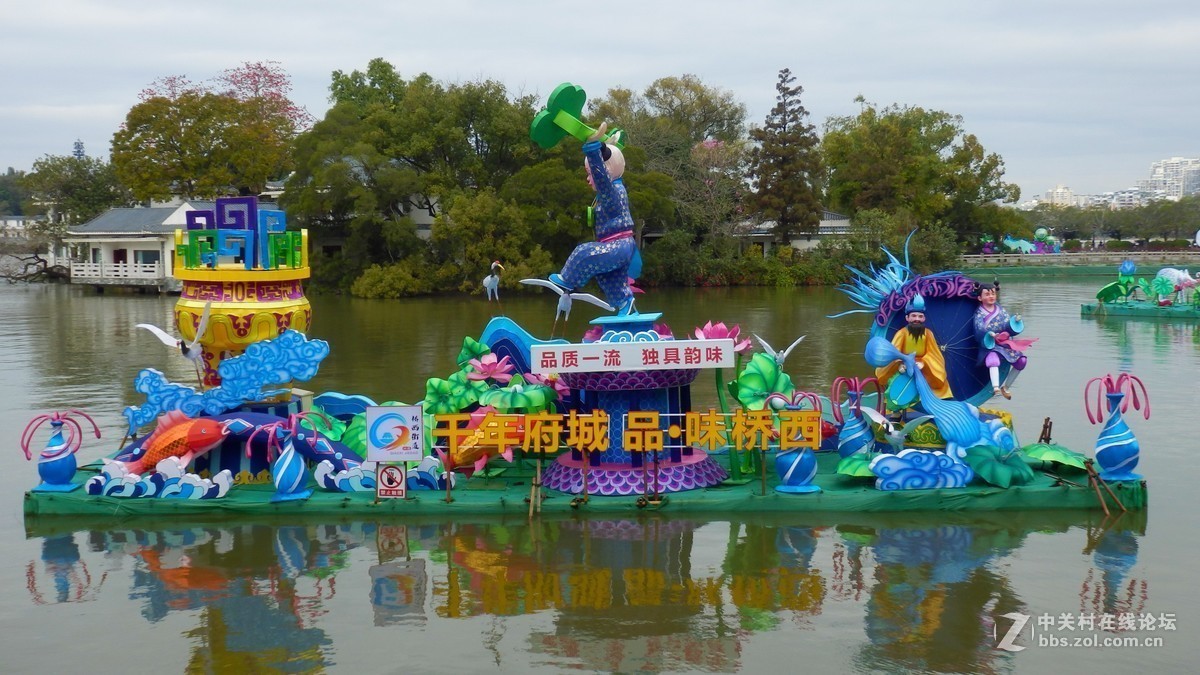 惠州西湖2019迎春花灯