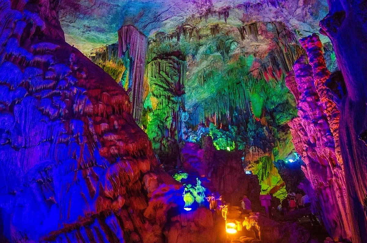 一组去年拍的旅游纪实--【瑶琳仙境】