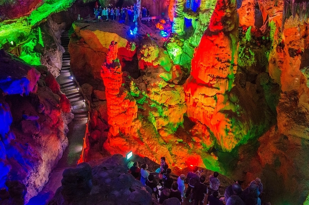 一组去年拍的旅游纪实--【瑶琳仙境】