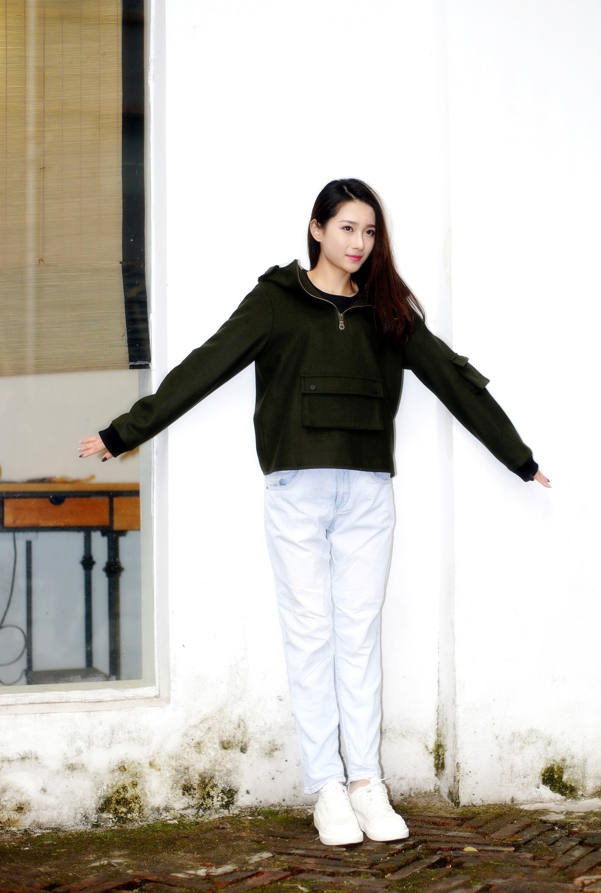 环境人像外拍----清新女孩！。。。。。。。