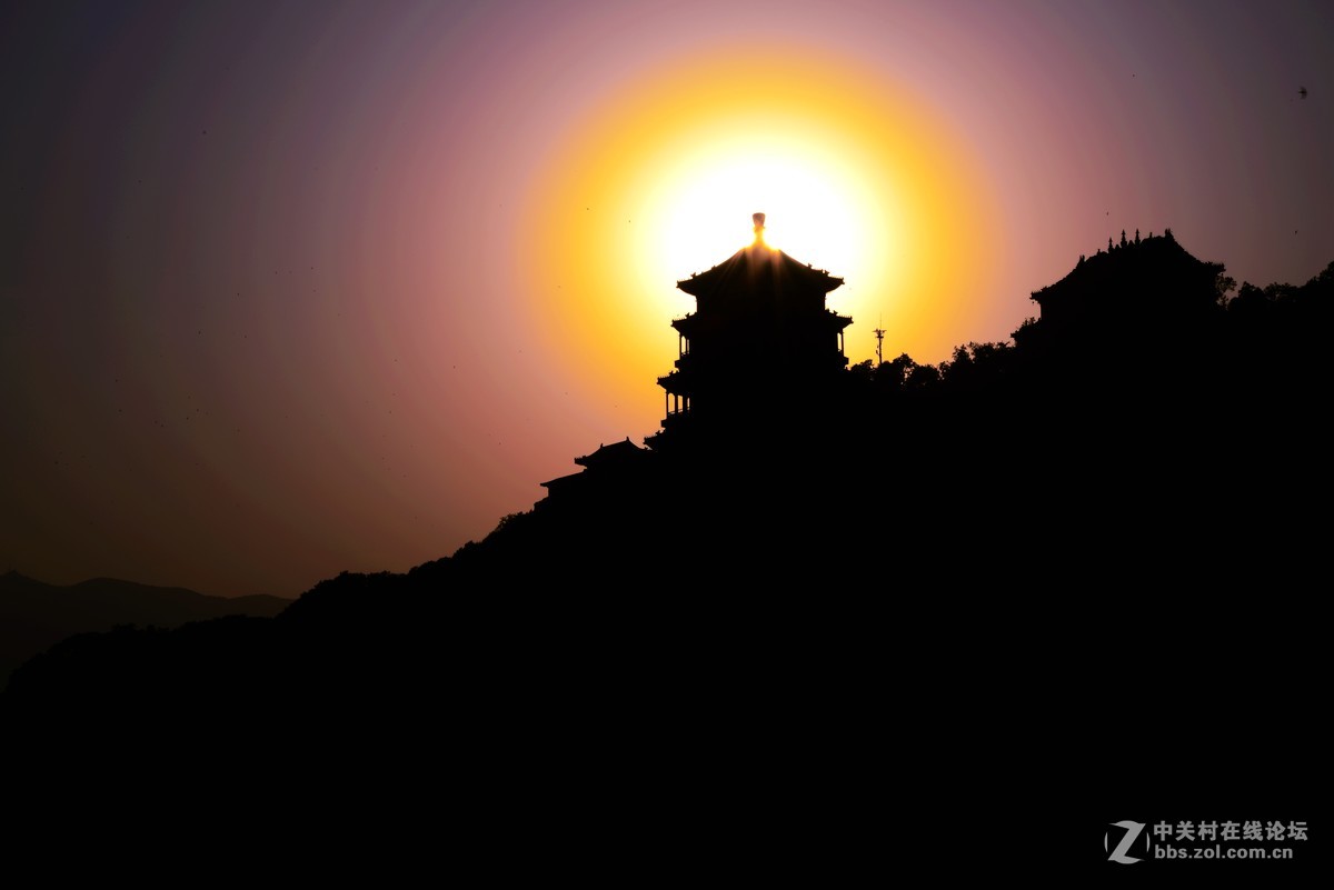 剪影颐和园