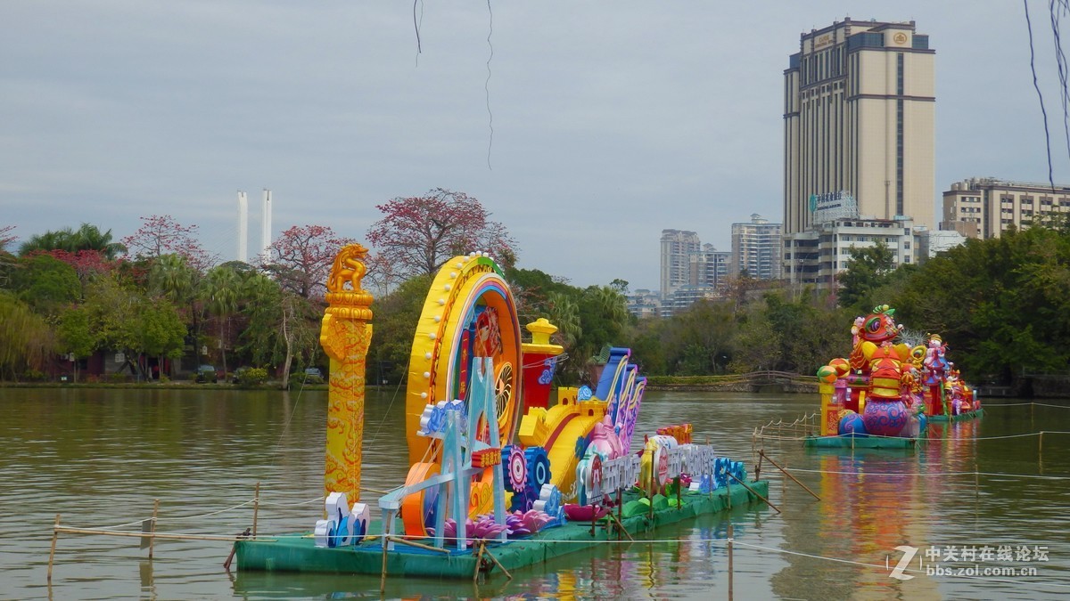 惠州西湖2019迎春花灯