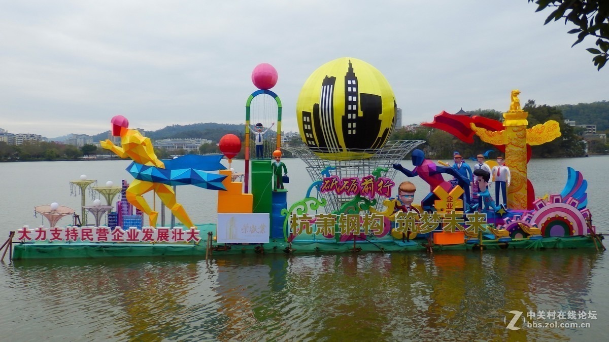 惠州西湖2019迎春花灯