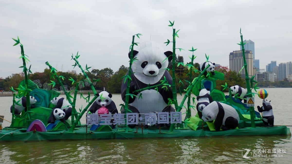 惠州西湖2019迎春花灯