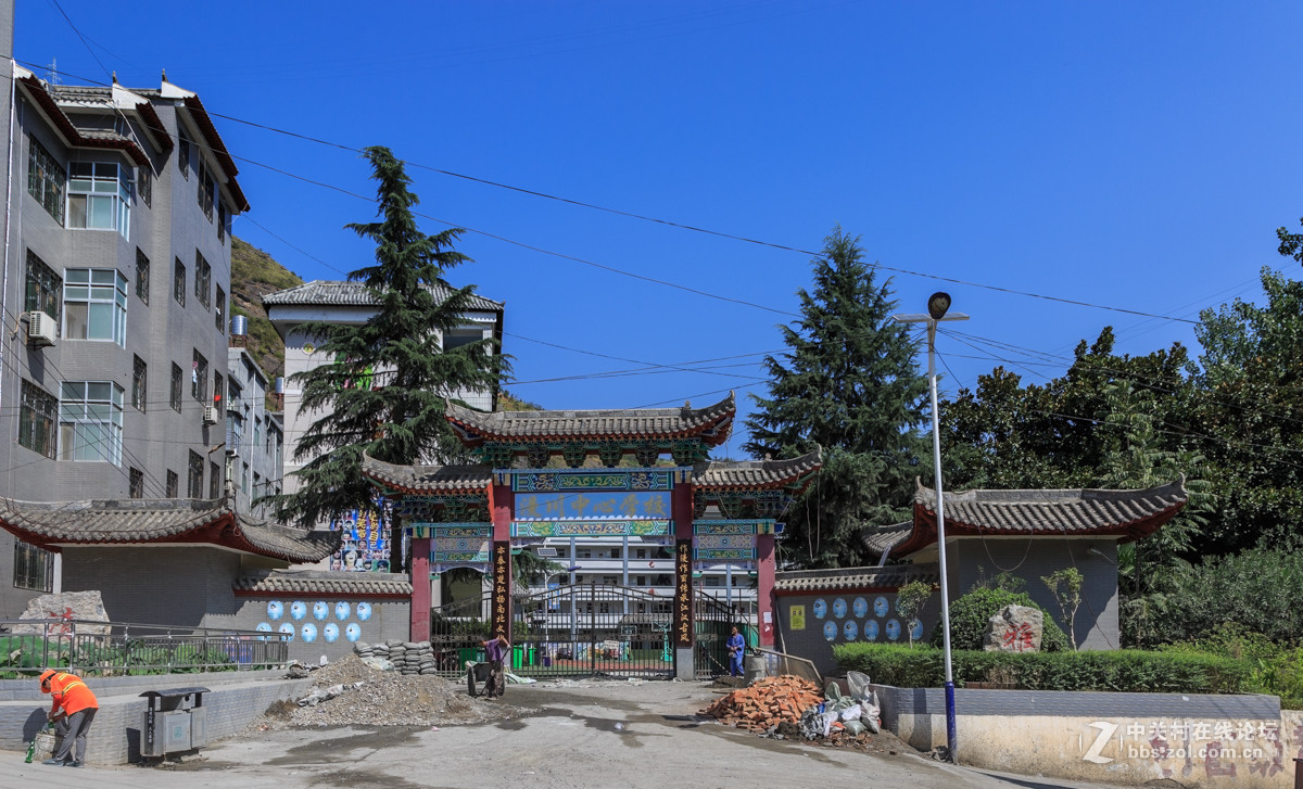 游览修建中的陕西山阳古镇---漫川关【2】