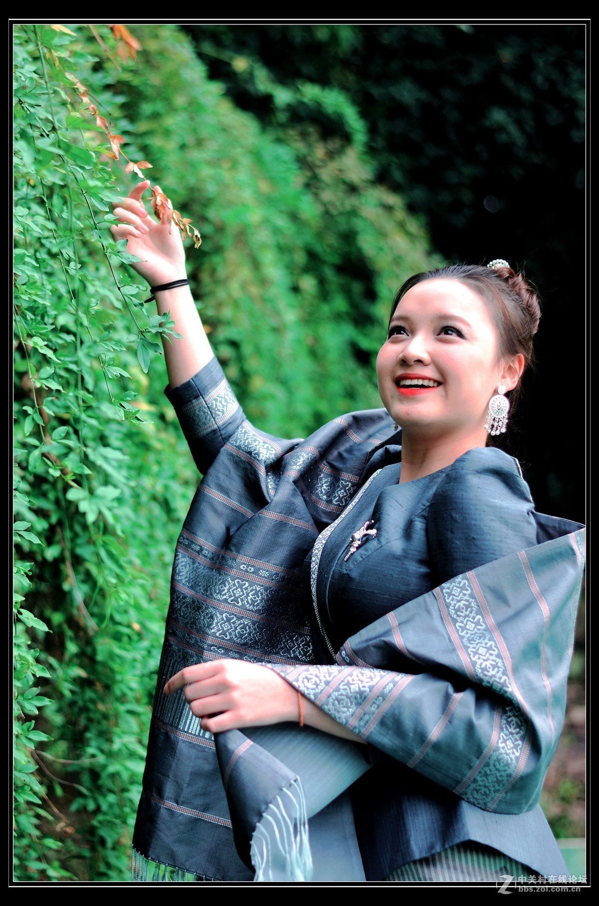 美丽的老挝女孩