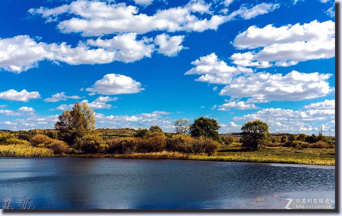 多伦湖秋景二