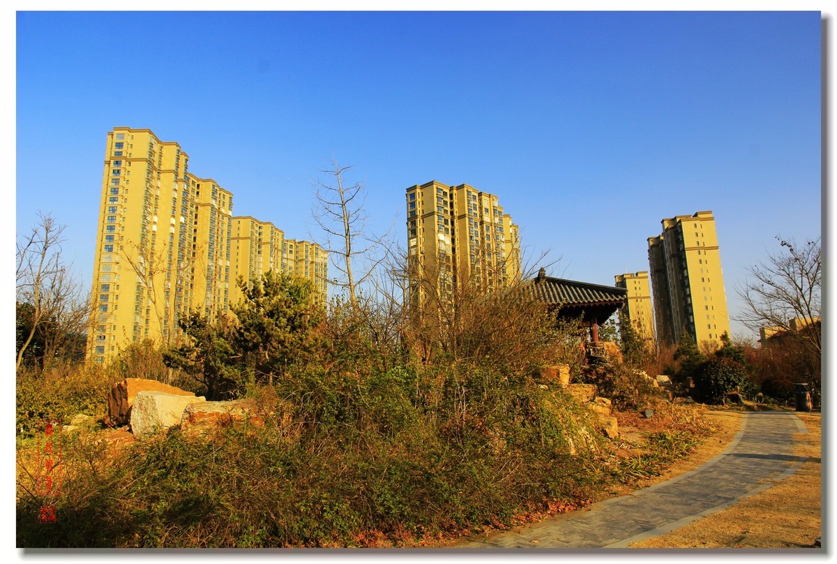 #佳能月赛-冬日精彩#沛县新沛城区侨城风景