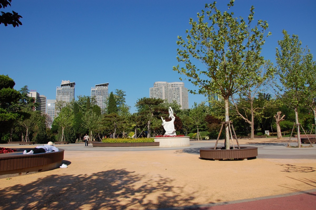 阳光、蓝天、公园随拍