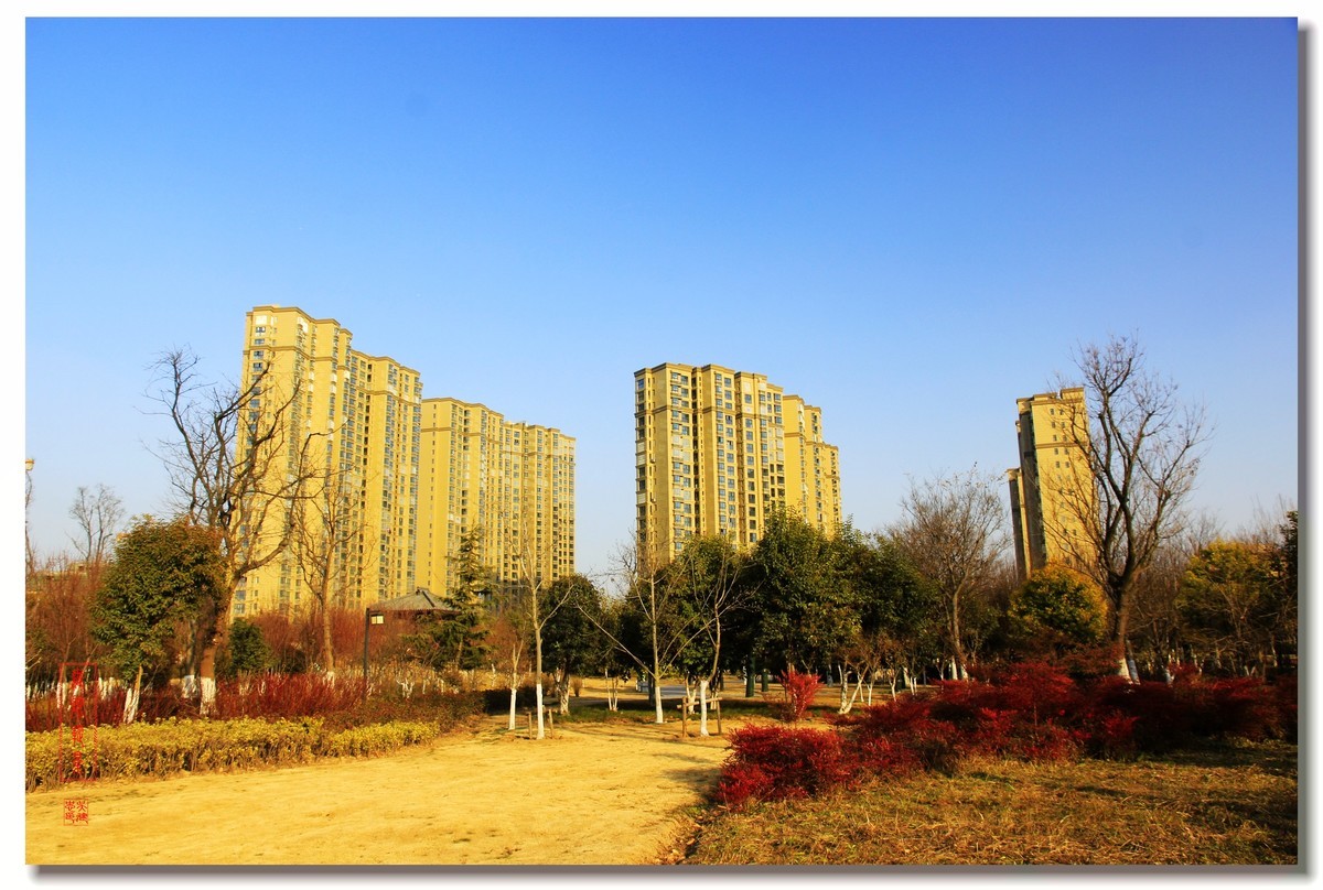 #佳能月赛-冬日精彩#沛县新沛城区侨城风景