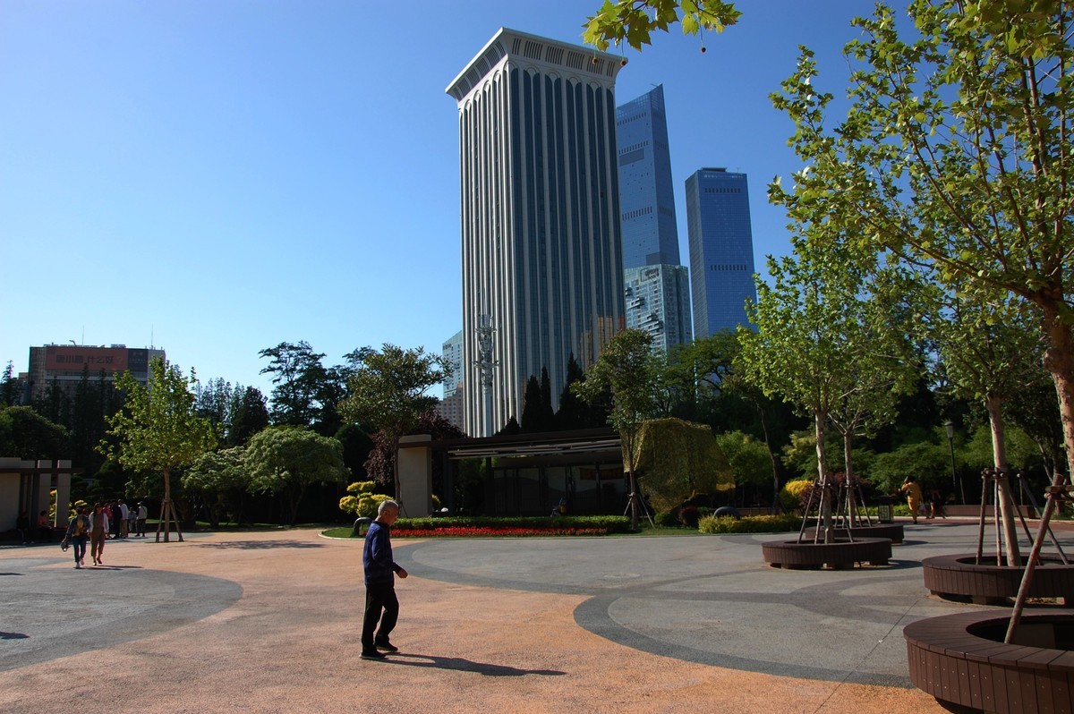 阳光、蓝天、公园随拍