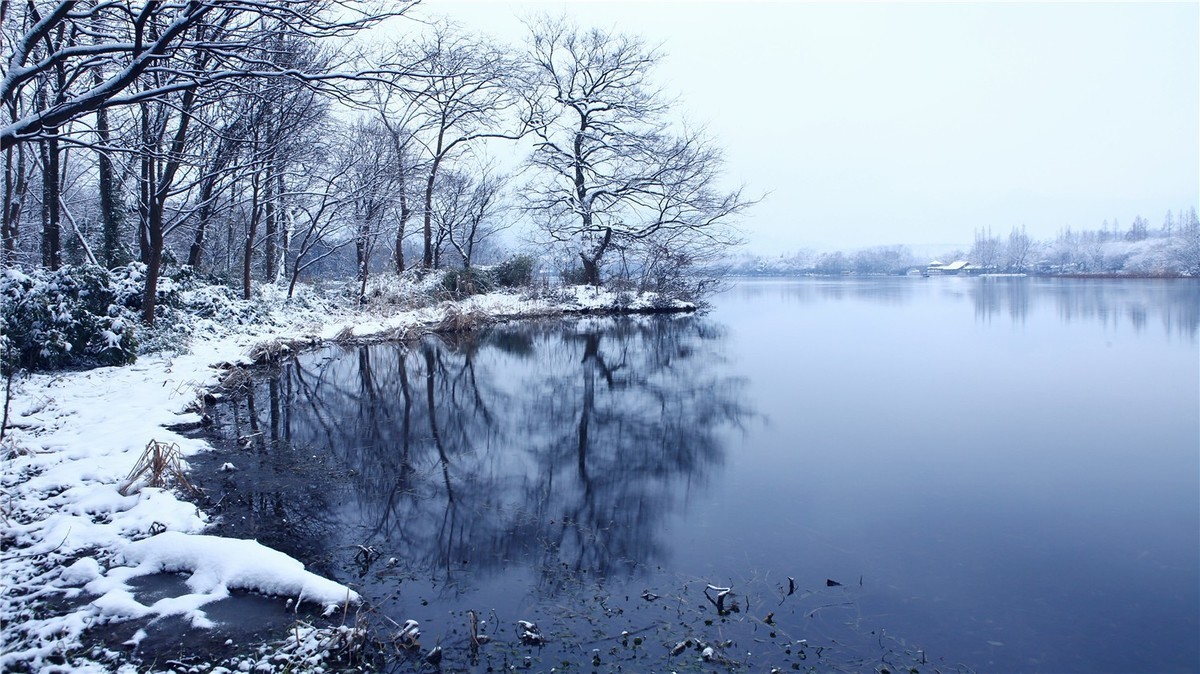 最美不过江南雪！