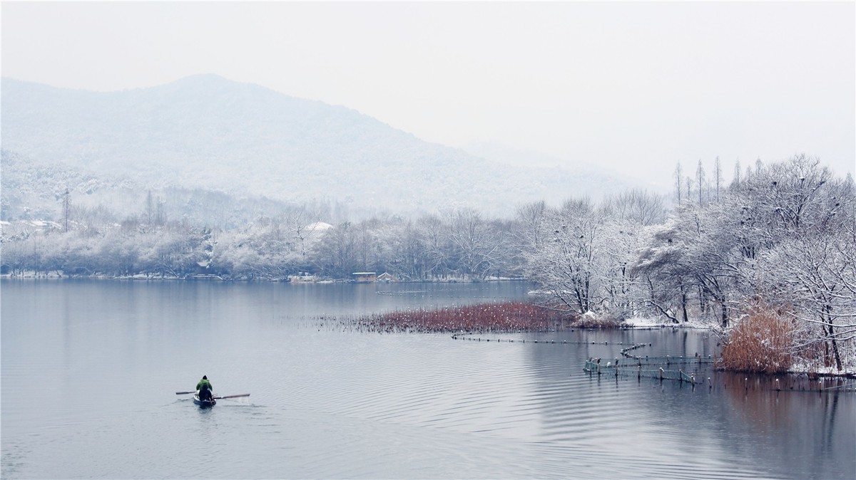 最美不过江南雪！