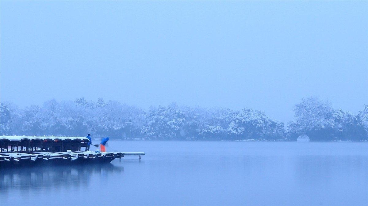 最美不过江南雪！