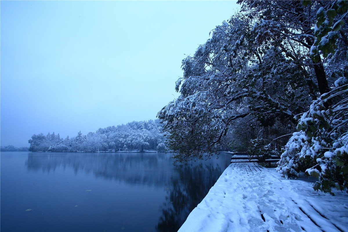 最美不过江南雪！