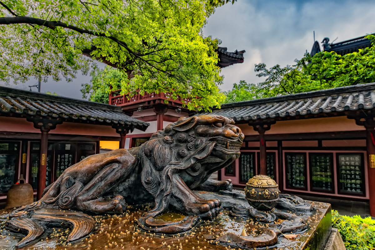 江南风光:苏州 之《寒山古寺雨中游(2)》-中关村在线摄影论坛