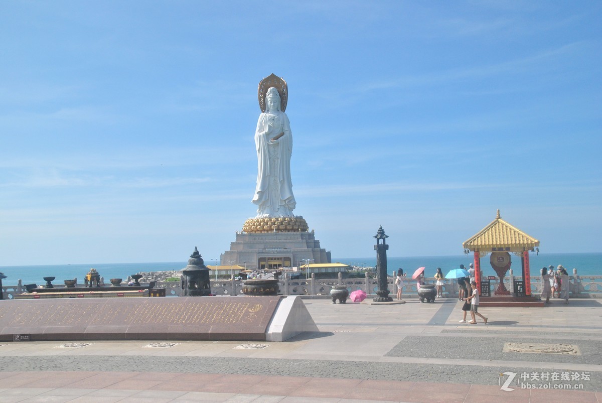 海南遊南山觀音像