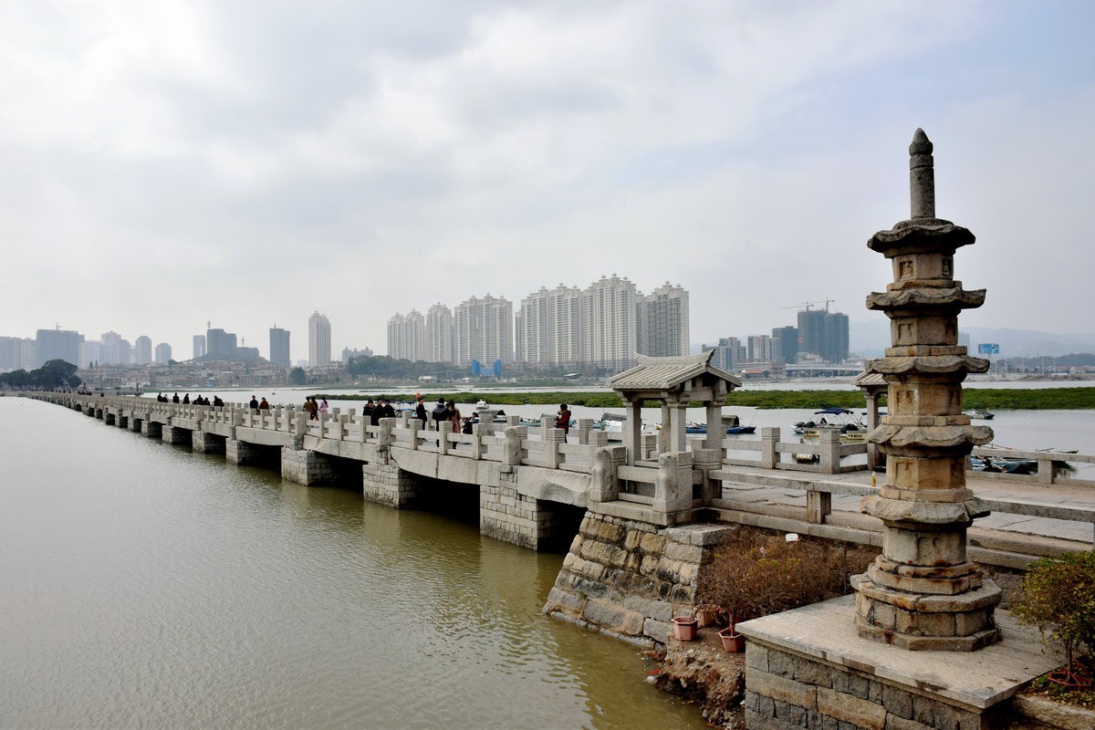 2018春节闽粤赣47古代四大名桥之惠安洛阳桥