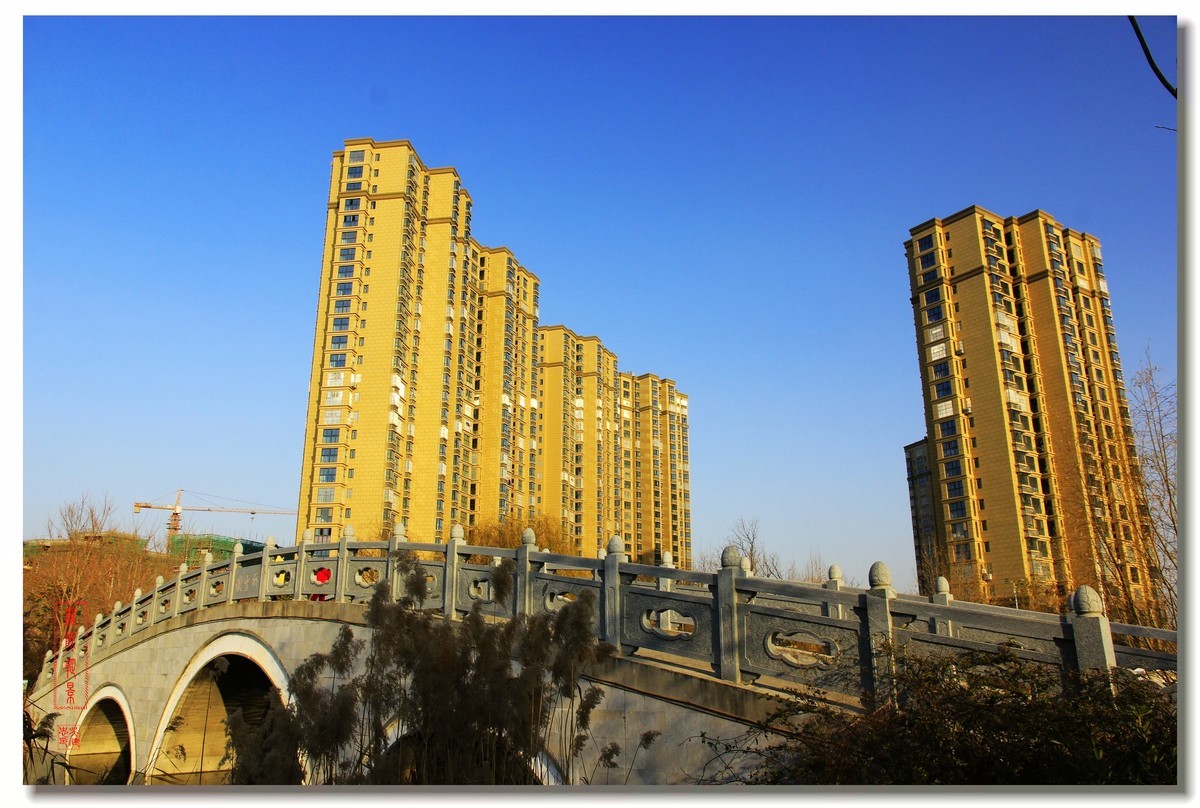 佳能月赛冬日精彩沛县新城区侨城风景