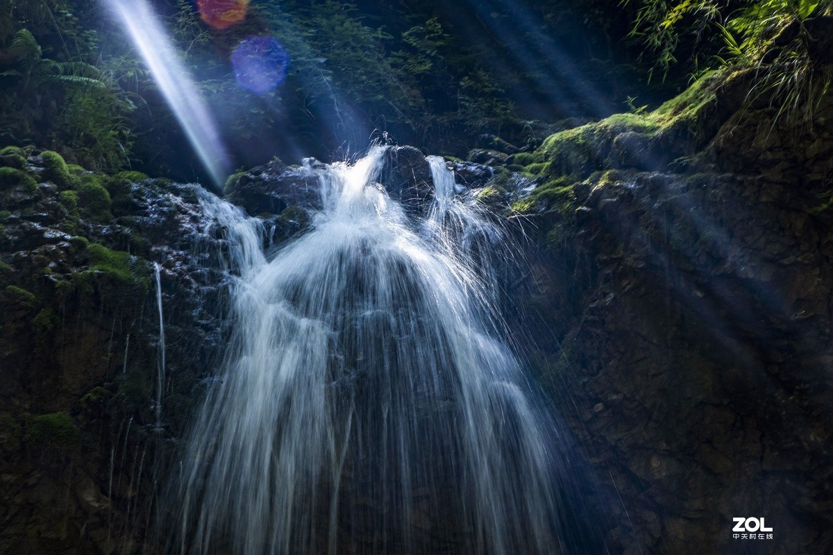 官鵝溝風景:高山流水