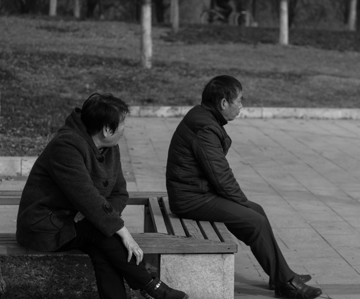 若干年后我的老年生活也是这样吗（一组黑白照）