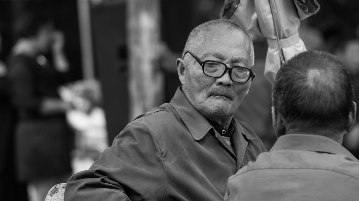 若干年后我的老年生活也是这样吗（一组黑白照）