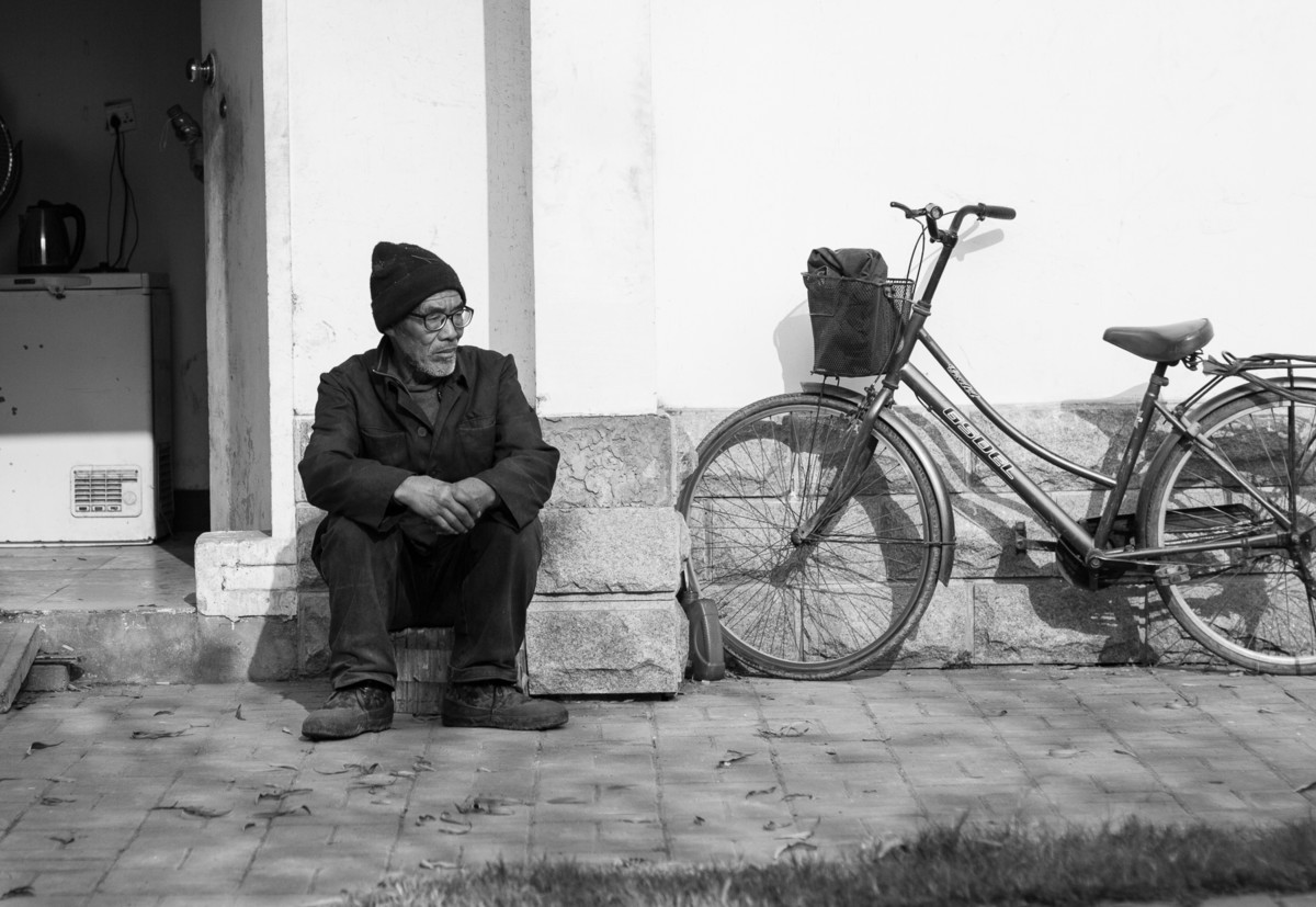 若干年后我的老年生活也是这样吗（一组黑白照）