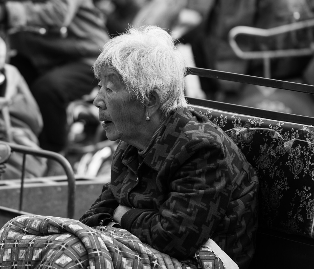 若干年后我的老年生活也是这样吗（一组黑白照）