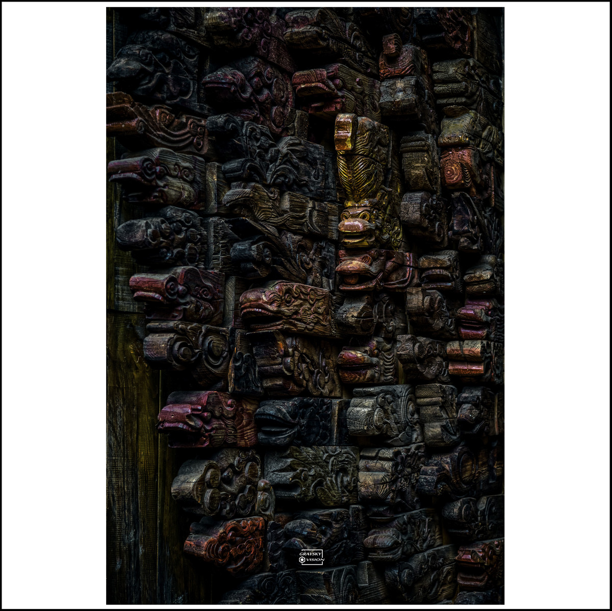 纳西族风格木雕