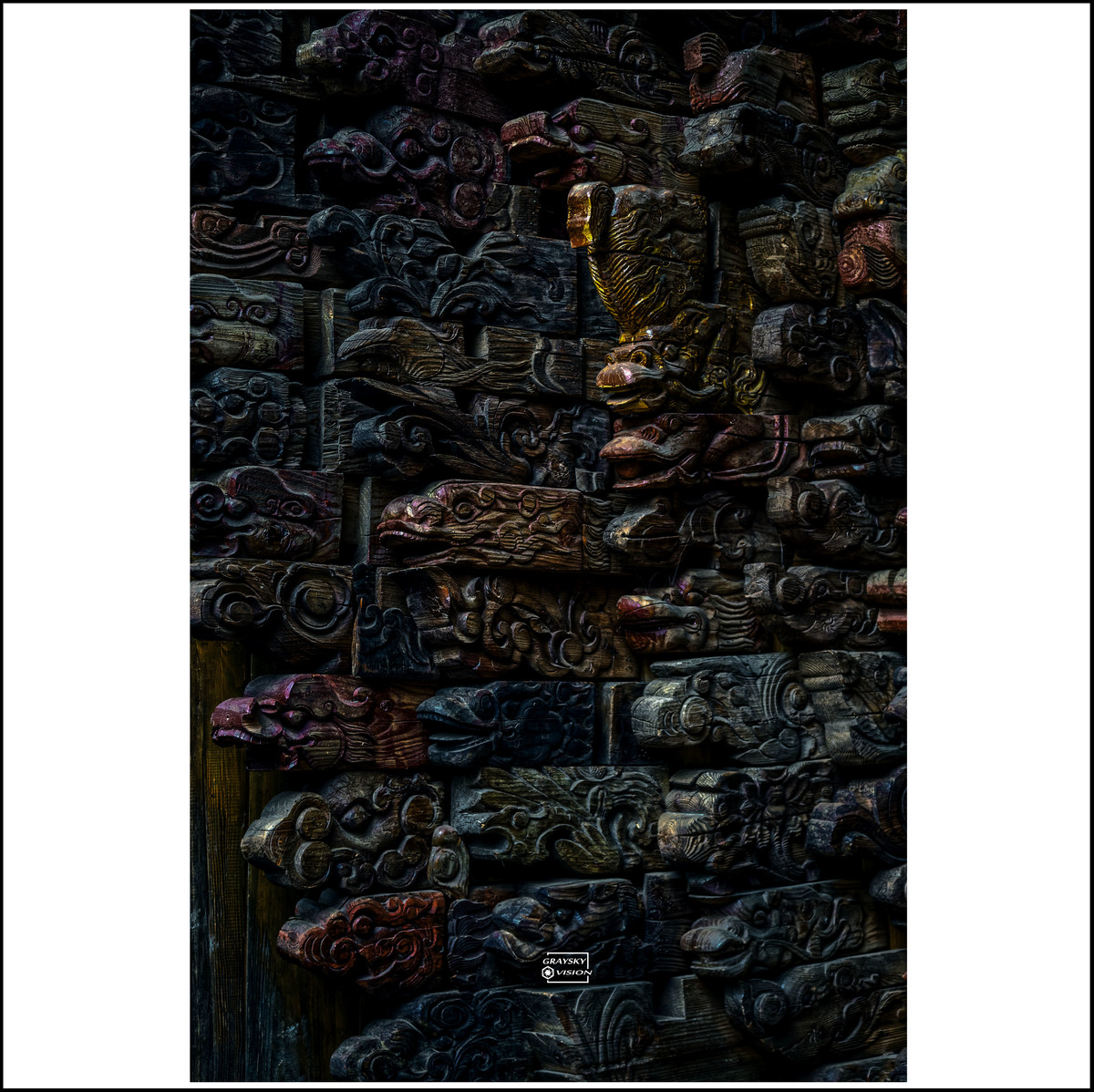 纳西族风格木雕