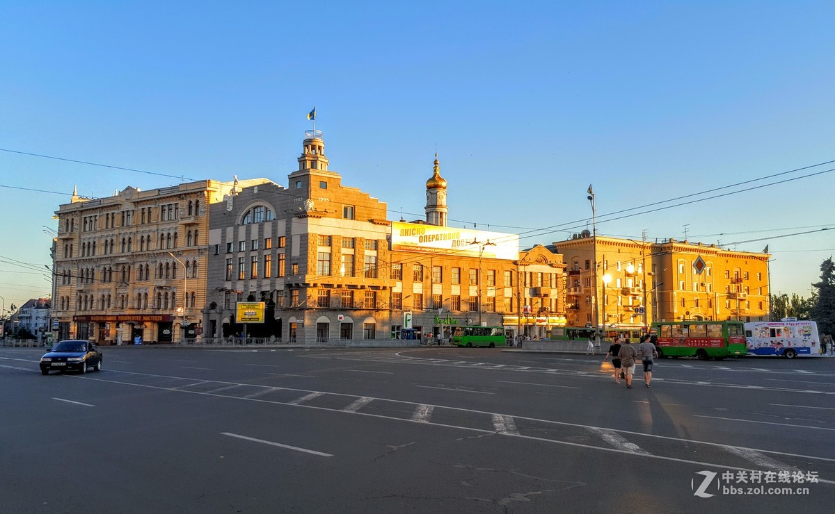 乌克兰小城风光（三十五）黄昏与黑夜