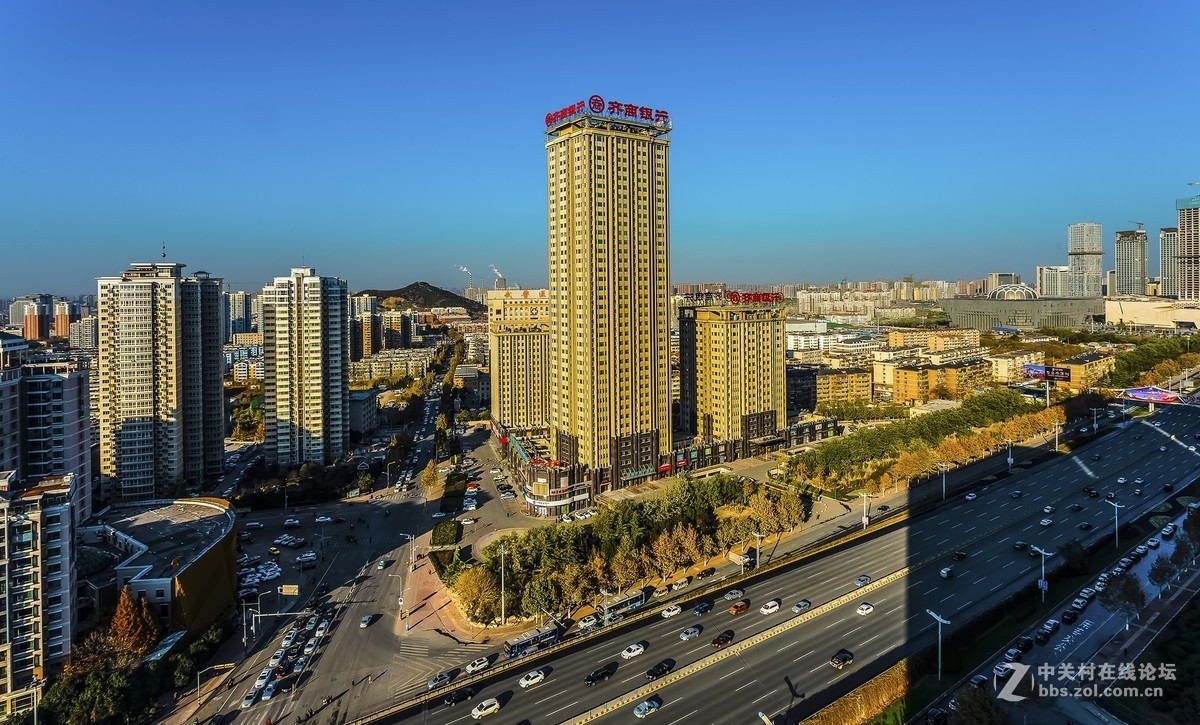 索尼A7RⅡ转接佳能17-40之泉城济南大视野