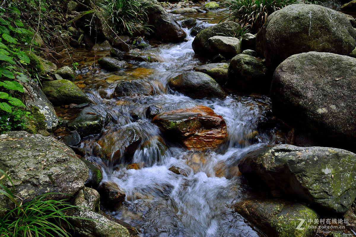 一组小溪流水-中关村在线摄影论坛