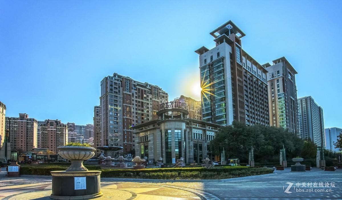 索尼A7RⅡ转接佳能17-40之泉城济南大视野