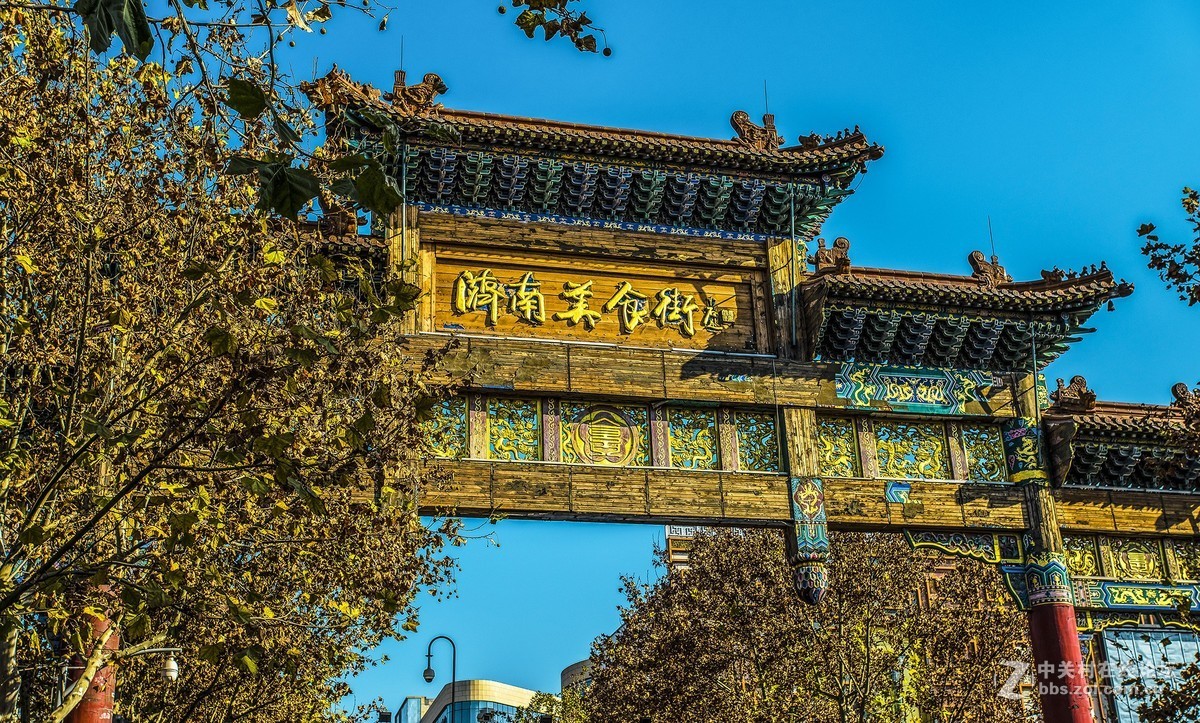 索尼A7RⅡ转接佳能17-40之泉城济南大视野