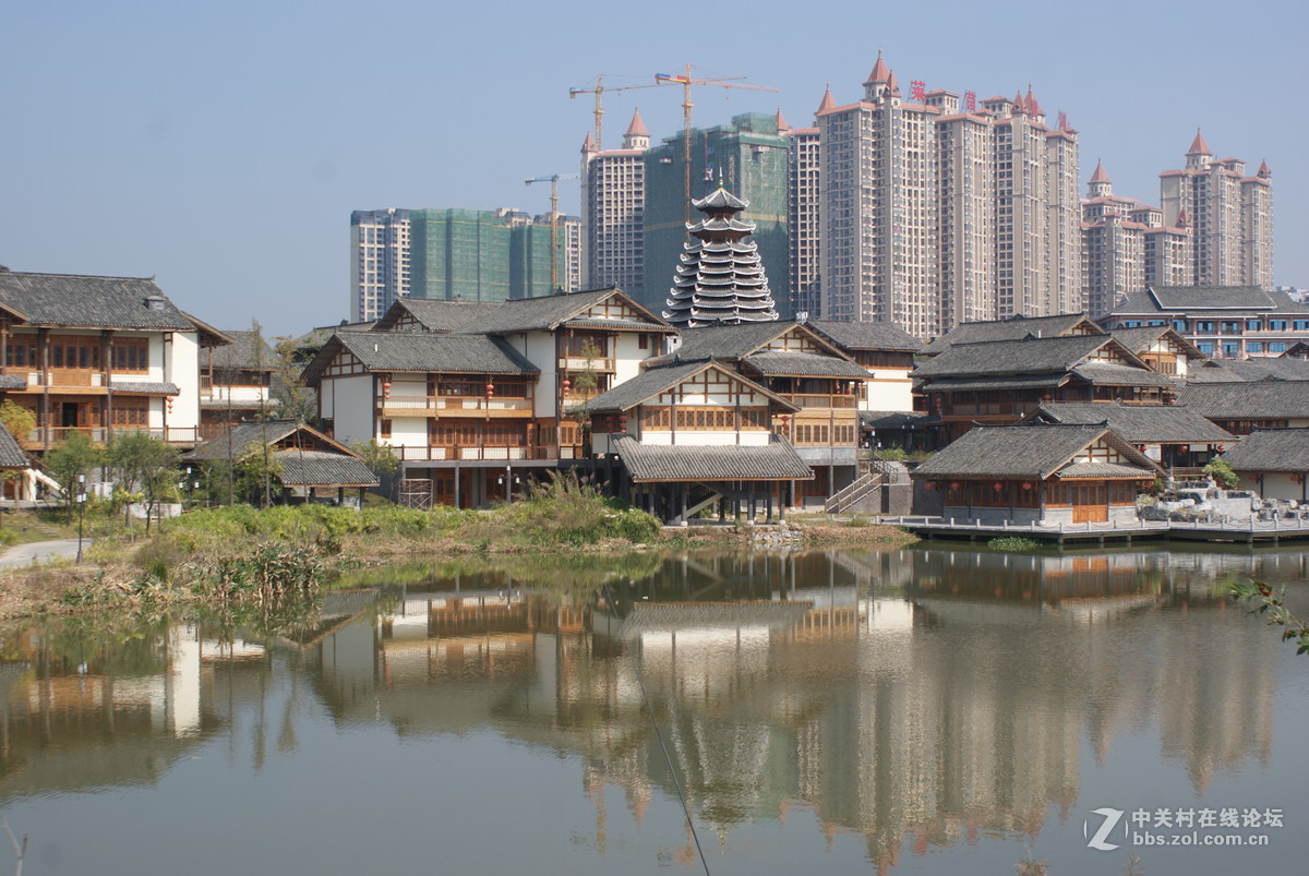 还没完工的公园