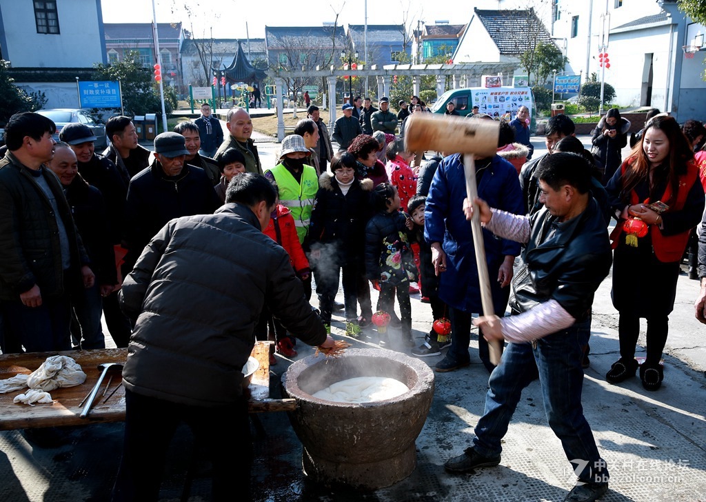 江南年俗----打年糕