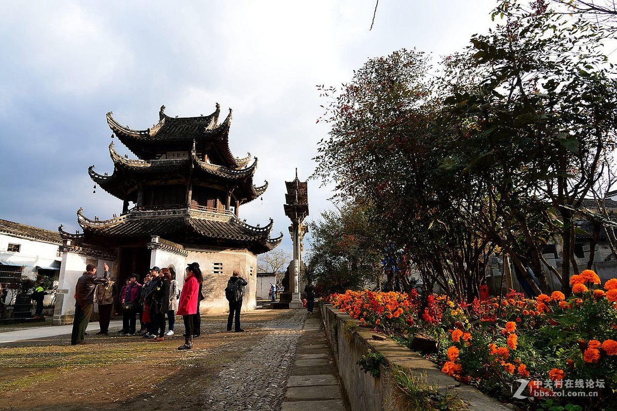 皖南古村釆风许村3