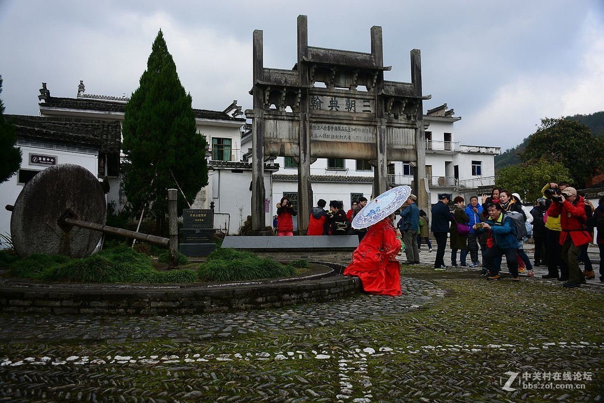皖南古村釆风许村3
